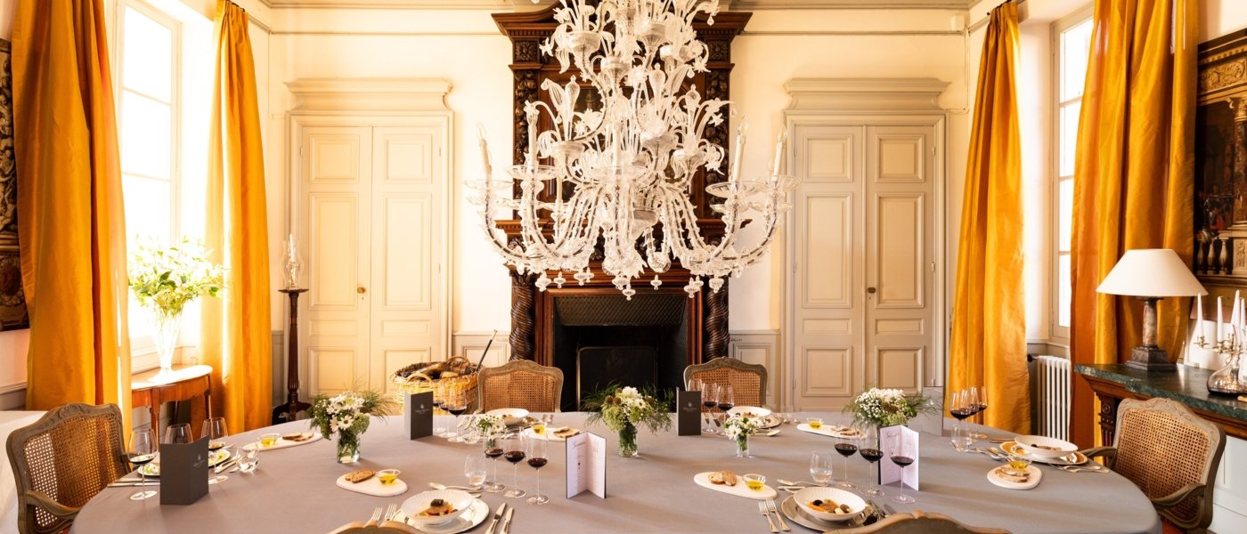 The Giscours dining room