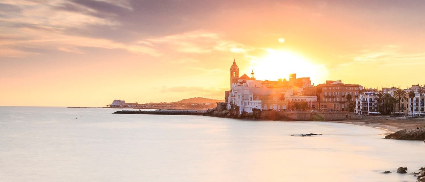 Sitges Sunset - Wine Paths