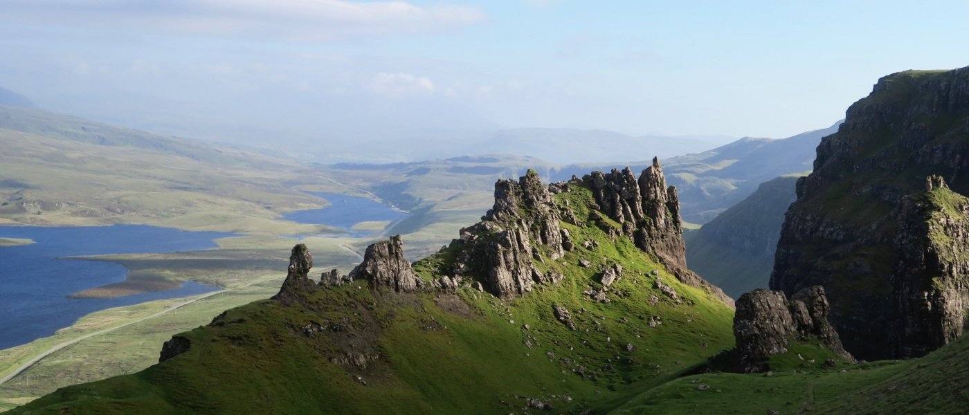 Green hills and mountains in Scotland - Wine Paths