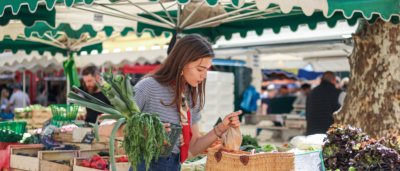 Provence market - Wine Paths