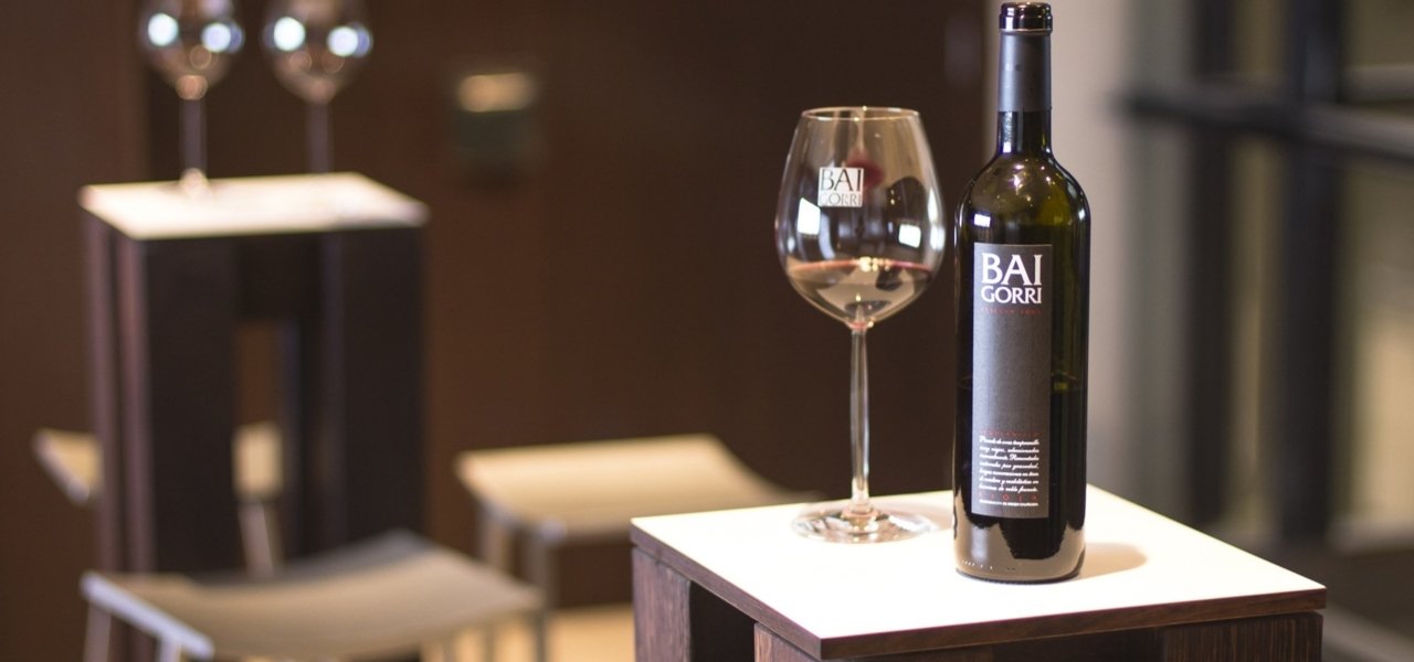 wine bottle baigorri