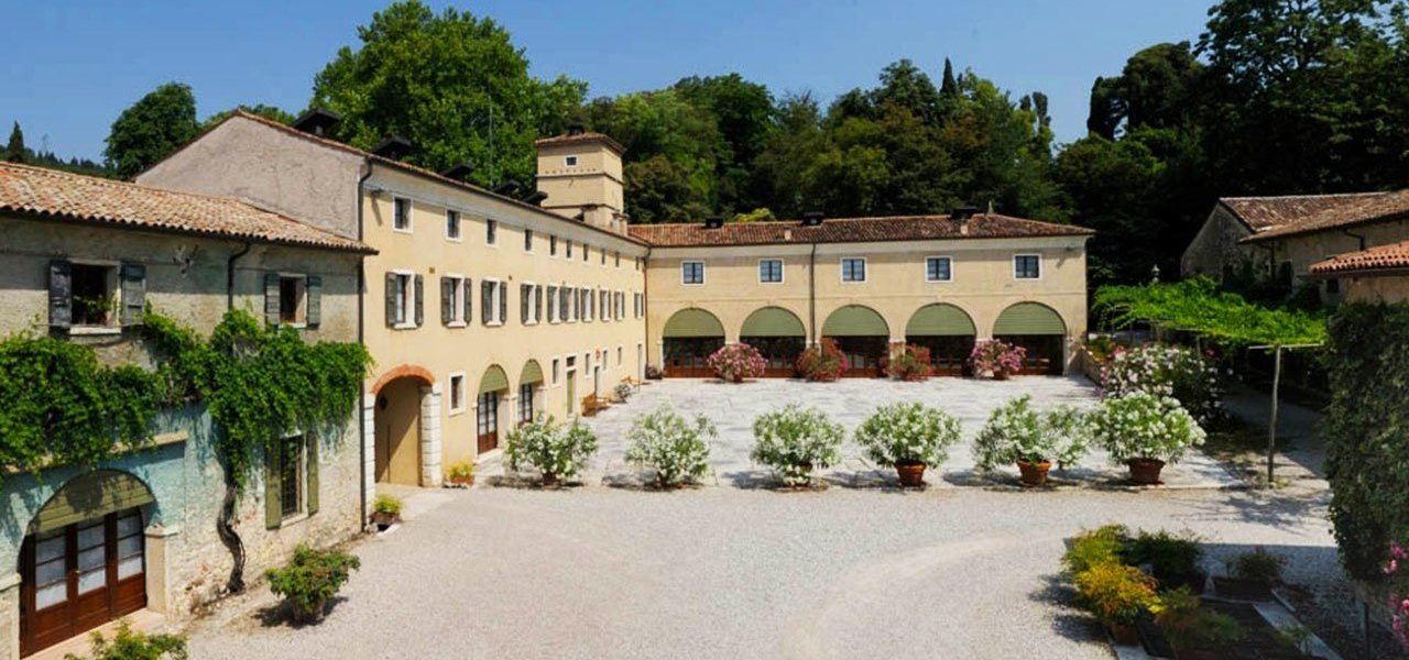 Winery courtyard