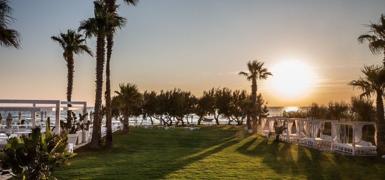 Cabanas at Sunrise