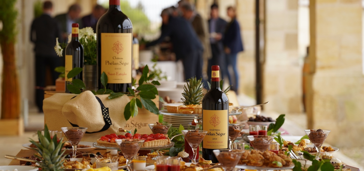 Château Phélan Ségur _ Table des vendanges