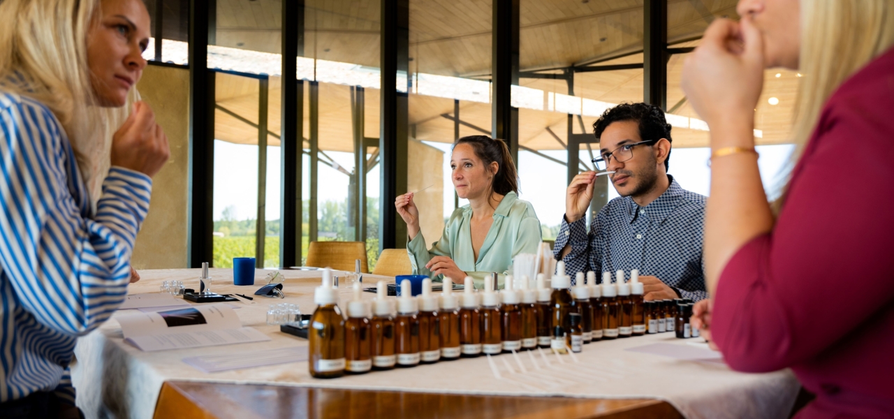 Souvenirs from a fragrance workshop