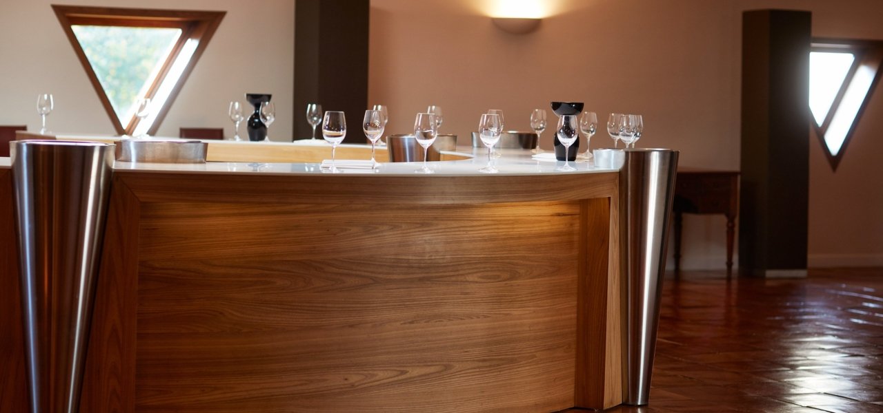 Wine tasting room