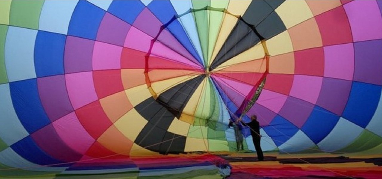 Hot air balloon tour