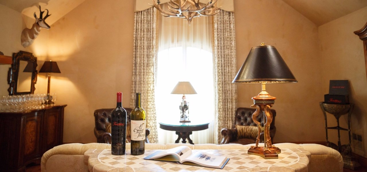 Fantesca Estate & Winery Sitting Room