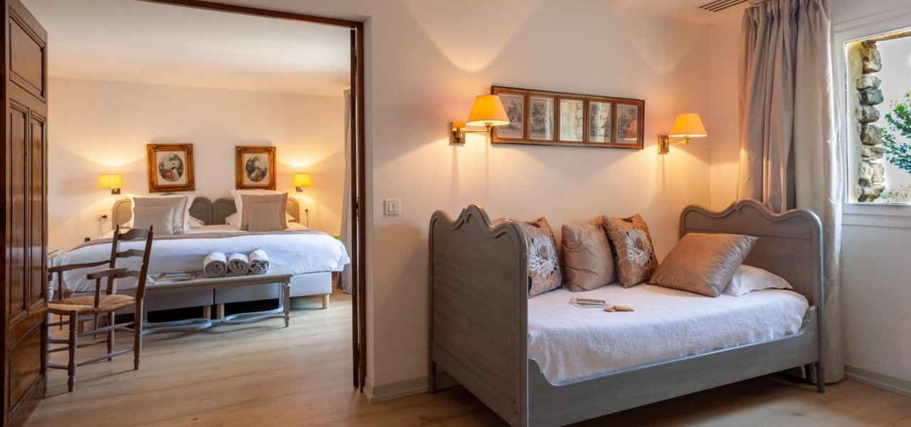 Suite Terrace with double bed and single bed - Wine Paths