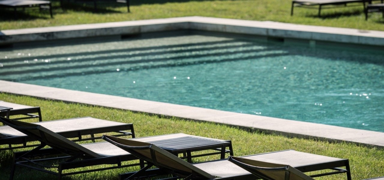 Pool at Domaine de Fontenille - Wine Paths