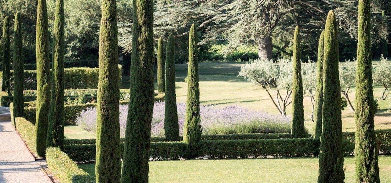 French Gardens at Domaine de Fontenille - Wine Paths