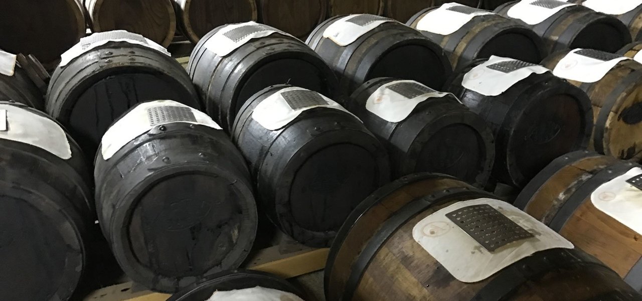 Balsamic vinegar barrels