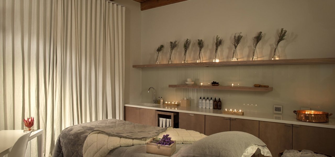 Spa with hammam. Couple and single treatment room available