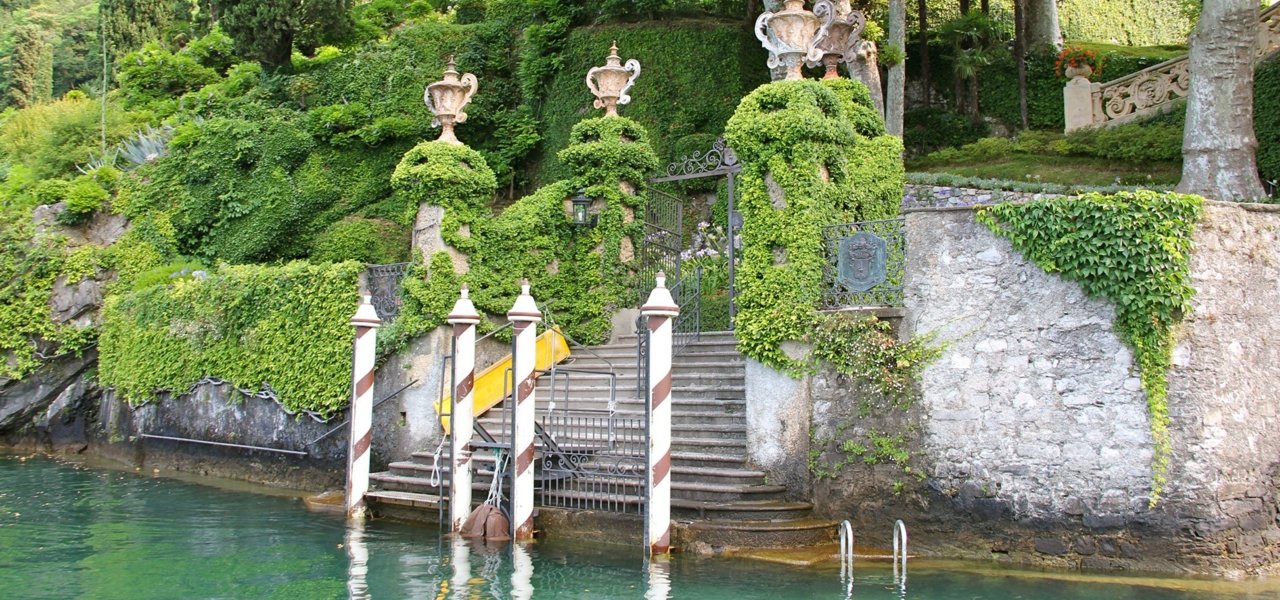 Lake Como Villa entrance