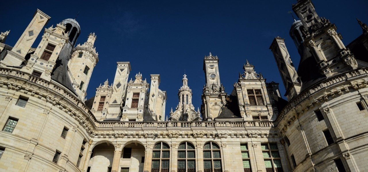Chateau of Chambord chimney - Wine Paths