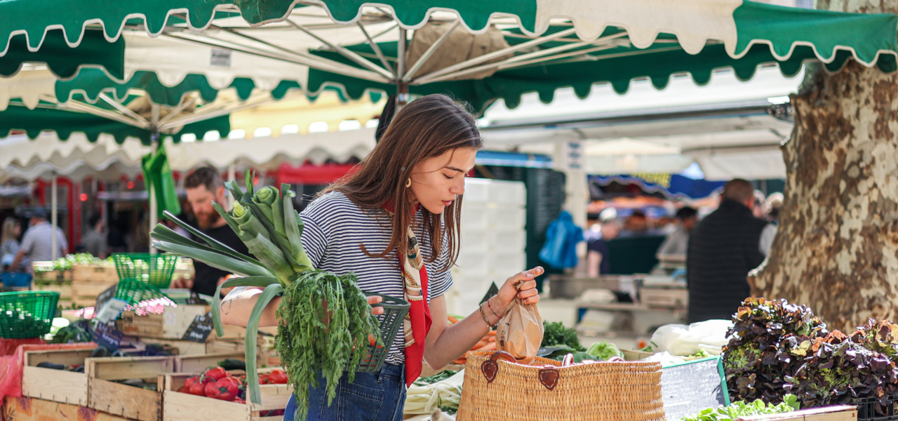 Provence market - Wine Paths